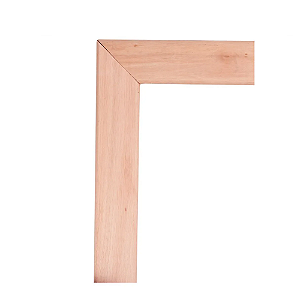 Guarnição de Madeira Eucalipto para Porta até 82cm
