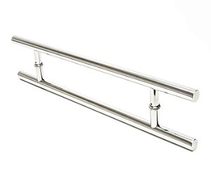 Puxador Tubular Cromado Inox